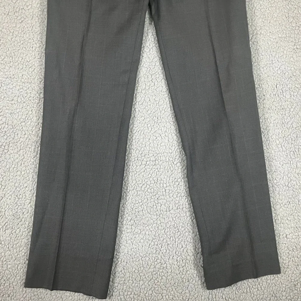 Banana Republic Classic Fit Mens 32x34 Charcoal Grey 100% Wool Dress Pants